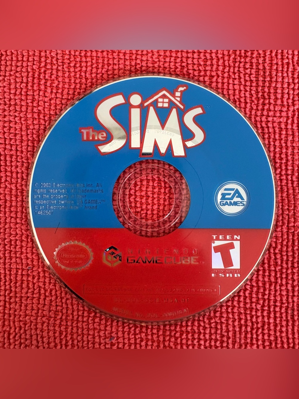 The Sims (Nintendo GameCube, 2003) Disc Only - Tested & Works